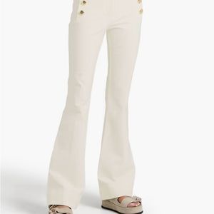 White Derek lam pants in us8 size